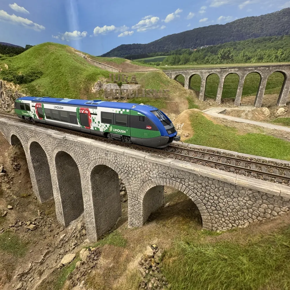 Autorail Diesel X73500 TER Limousin - Jouef HJS2467- SNCF - HO 1/87 - EP VI - 2R - Analogique  - 13