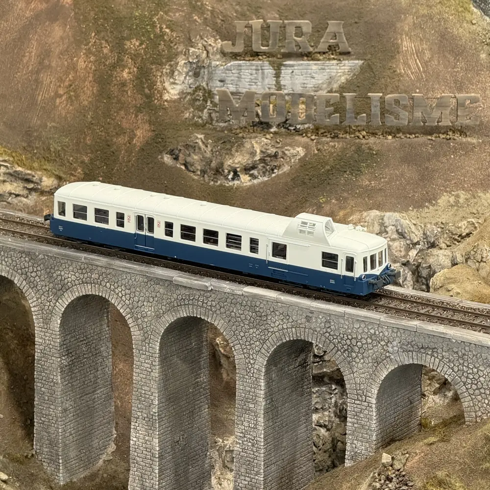 Autorail diesel X 93953 Picasso - Jouef HJ2619 - HO 1/87 - SNCF - Ep IV - Analogique - 2R - 5