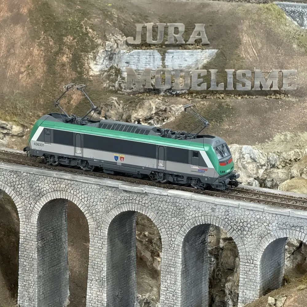 Locomotive électrique BB 436331 "Astride" - Jouef HJ2458 - SNCF - HO 1/87 - EP V - 2R - Analogique - 5