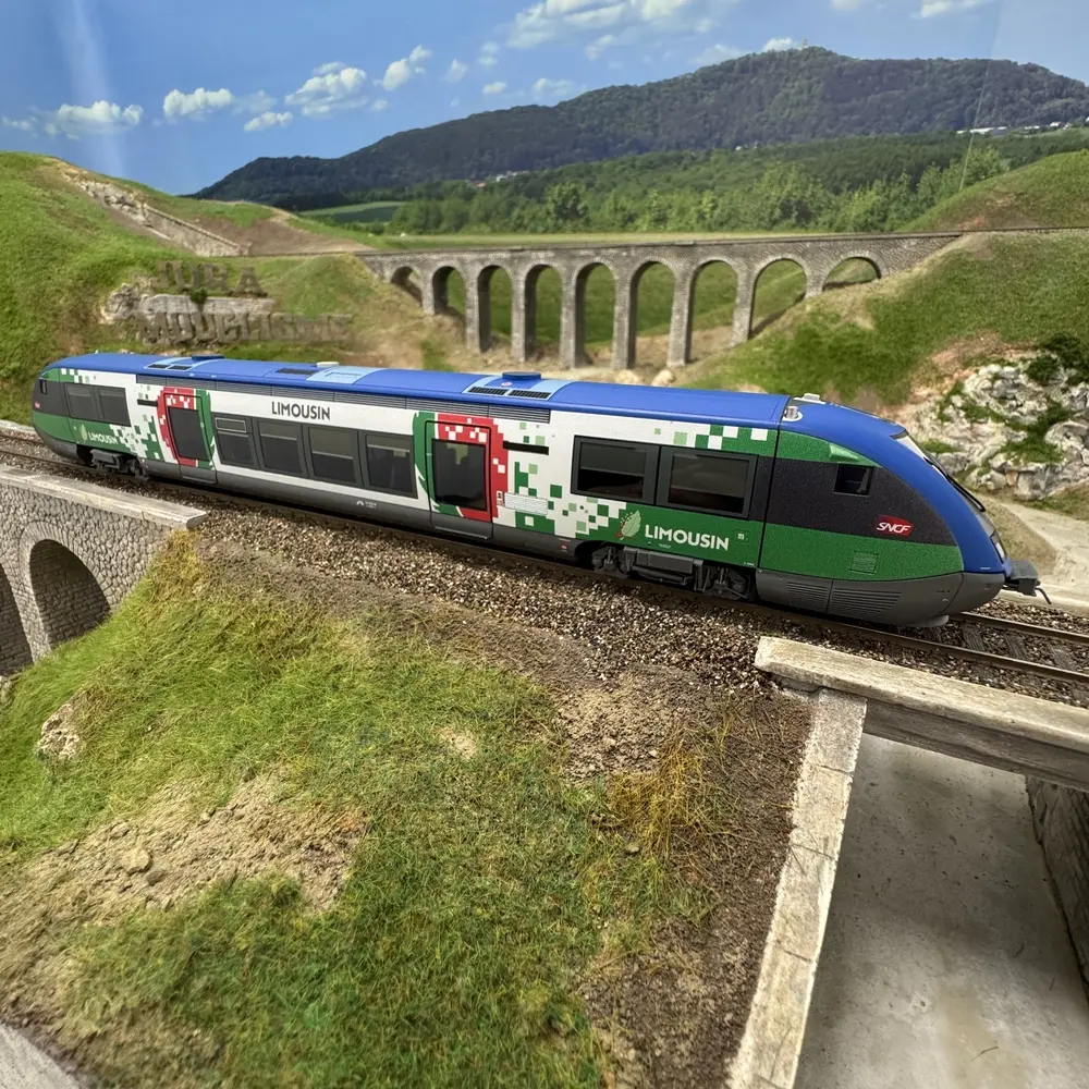 Autorail Diesel X73500 TER Limousin - Jouef HJS2467- SNCF - HO 1/87 - EP VI - 2R - Analogique  - 6