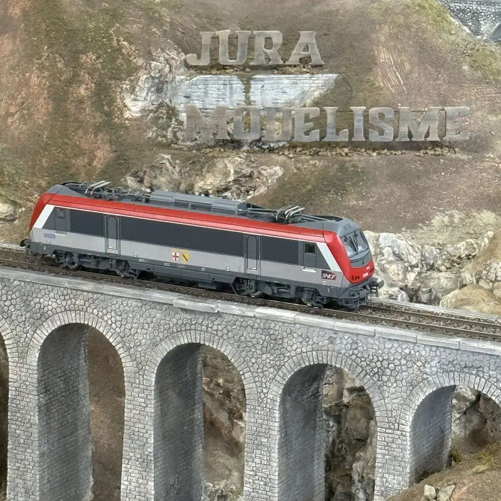 Locomotive Electrique "Astride" BB 36008 - Jouef HJ2459 - HO 1/87 - SNCF - 2R - EP VI - Analogique - 5