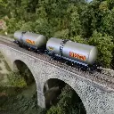 Set 2 Wagons citernes JOUEF 6223 Shell / Simotra - HO 1 : 87 - SNCF - EP IV - 5