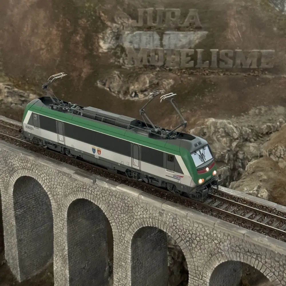 Locomotive Electrique "Astride" BB 436331 - Jouef HJ2458S - HO 1/87 - SNCF - EP V - 2R - DCC Sound - 7