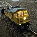 Locomotive diesel 233 493-6 Bahnbau - Arnold HN2601S - N 1/160 - DB - EP VI - DCC Son - 9