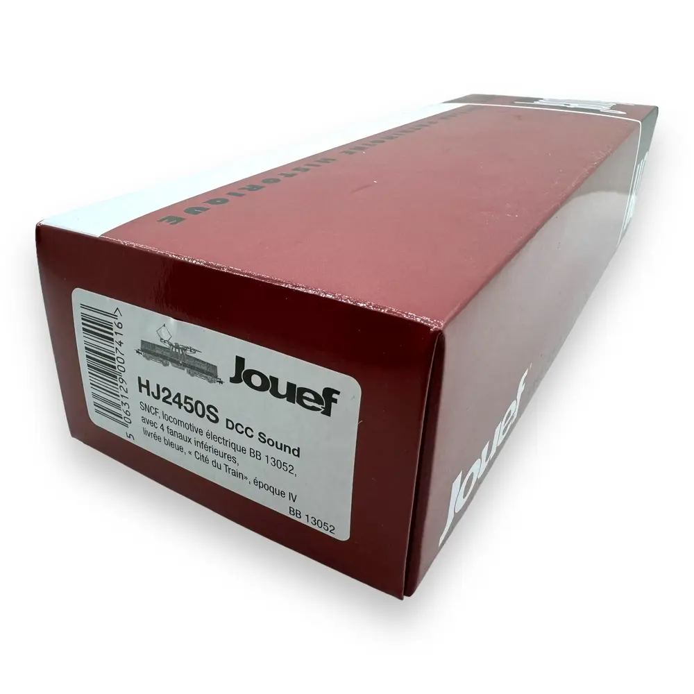 Locomotive électrique BB 13052 "Cité du train" - Jouef HJ2450S - HO 1/87 - SNCF - Ep IV - Digital sound - 2R - 4