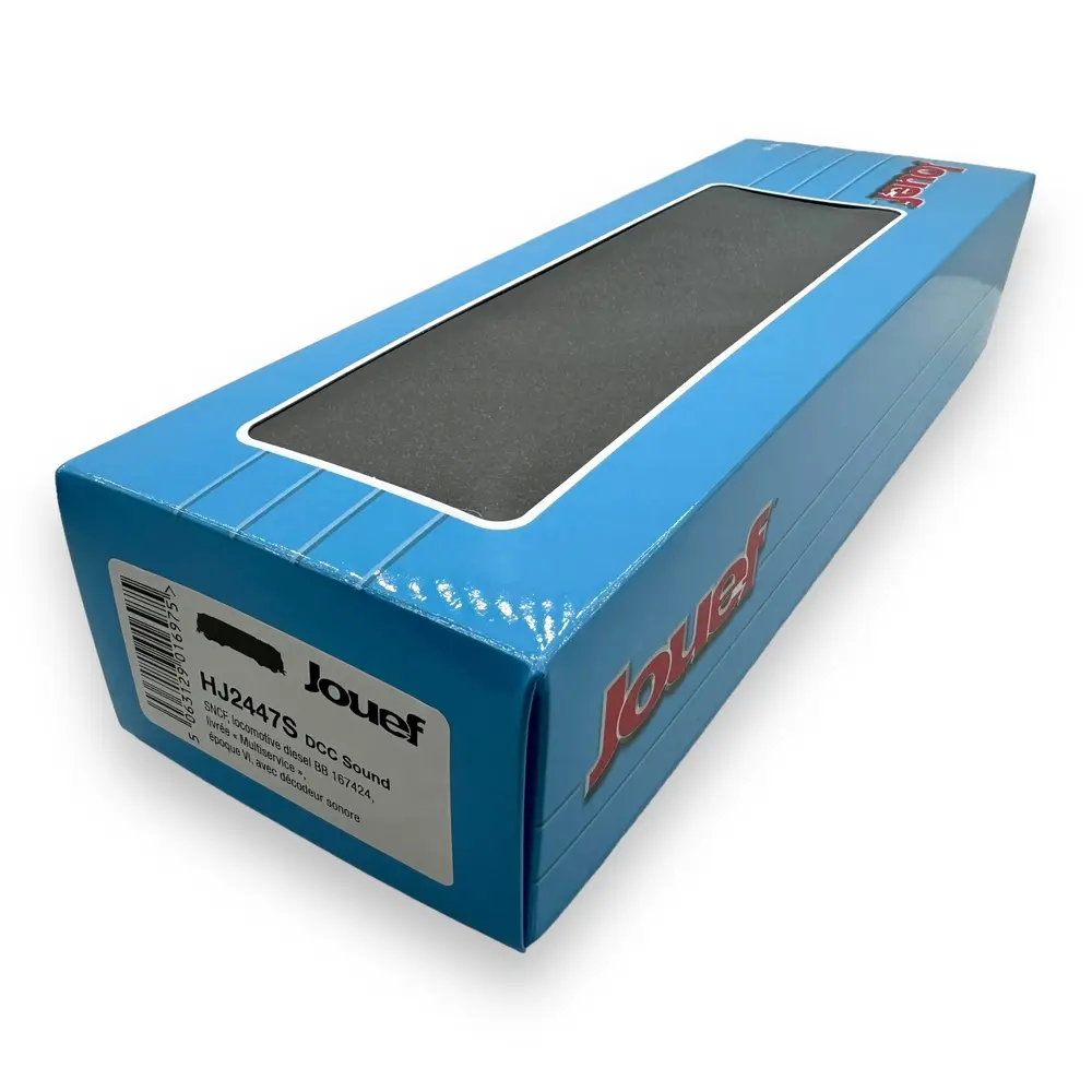 Locomotive diesel BB 167424 - Jouef HJ2447S - HO 1/87 - SNCF - Ep VI - Digital sound - 2R - 4