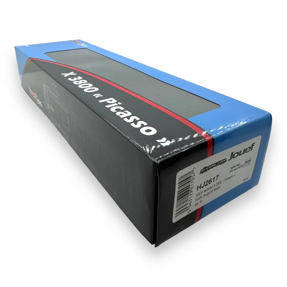 Autorail diesel X 3978 « Picasso », livrée rouge/beige - Jouef HJ2617 - HO 1/87 - SNCF - Ep III - Analogique - 2R - 4