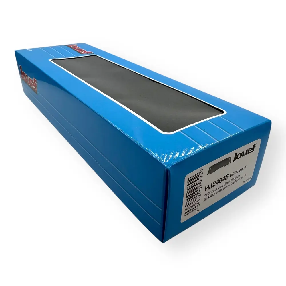 Locomotive Diesel BB 67613 "Capitole" - Jouef HJ2464S - HO 1/87 - SNCF - 2R - EP VI - DCC Sound - 4