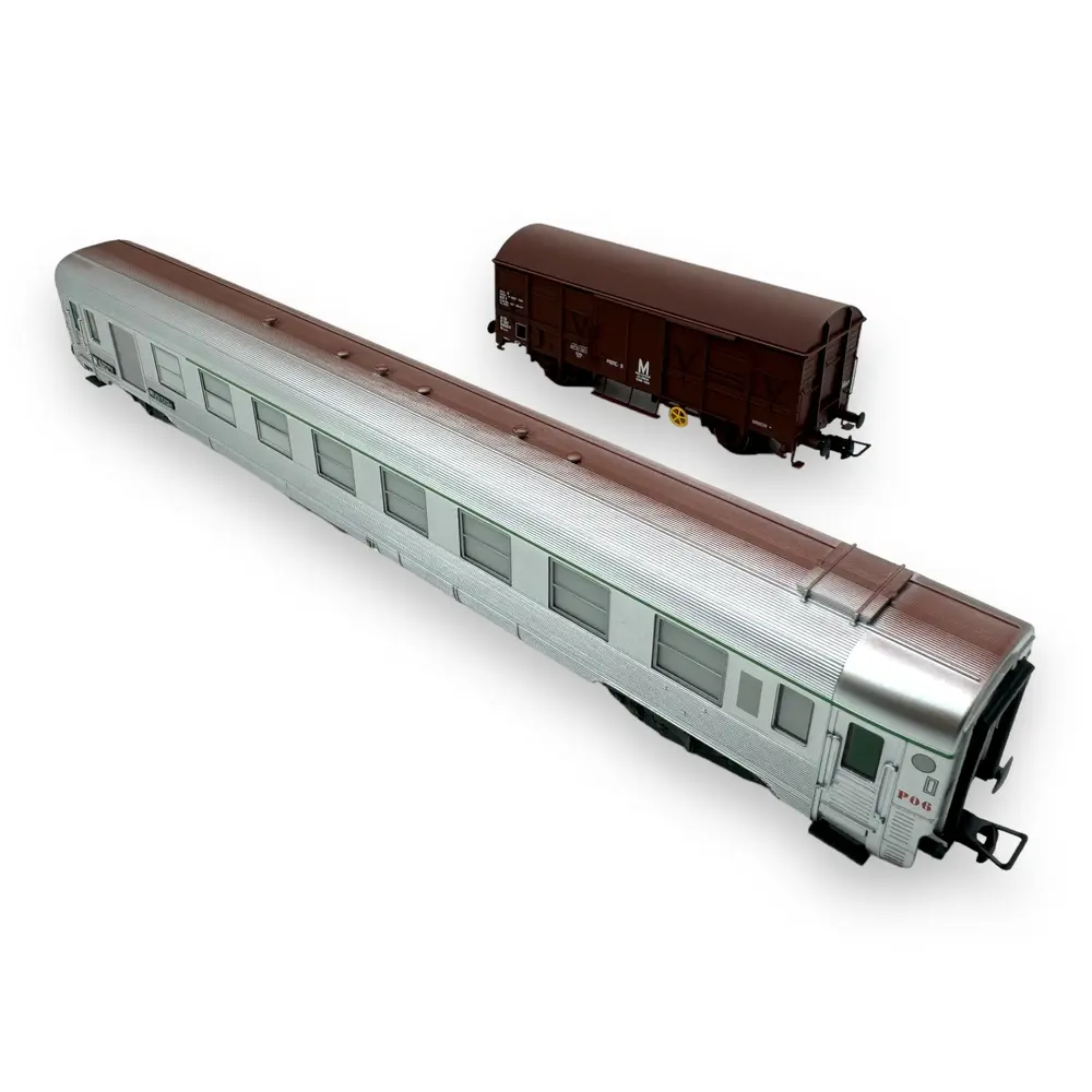 Set "Train de Maintenance" DEV in & Wagon G4 - Jouef HJ4183 - HO 1/87 - SNCF - Ep IV/V - 2R - 2