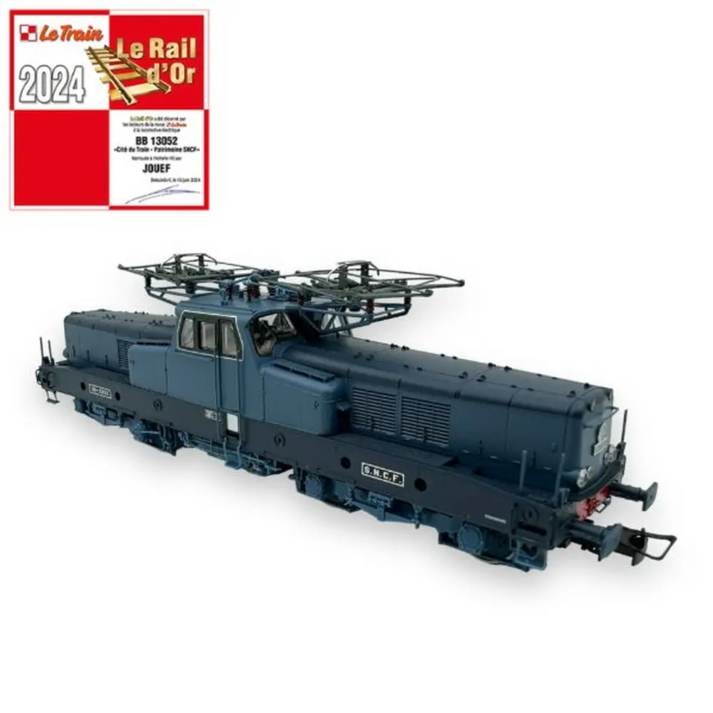 Locomotive électrique BB 13052 "Cité du train" - Jouef HJ2450 - HO 1/87 - SNCF - Ep IV - Analogique - 2R - 2