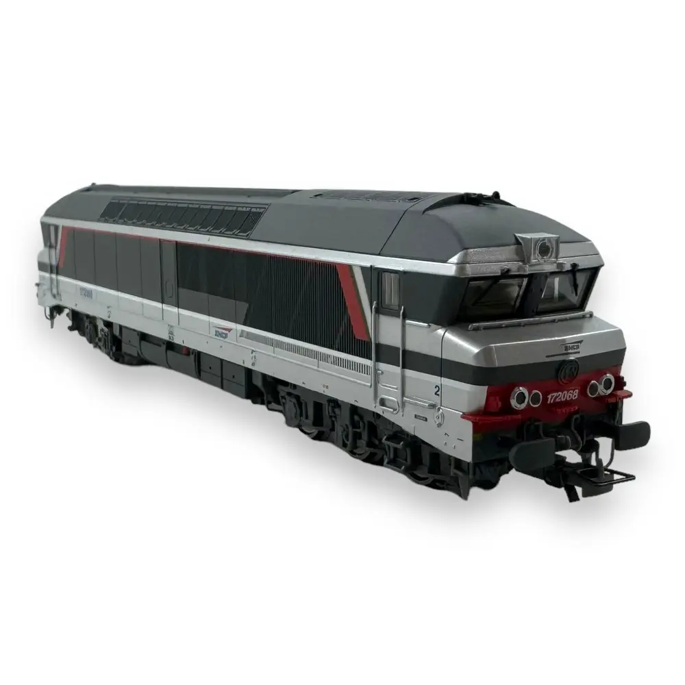 Locomotive diesel CC 172068 Multiservices - Jouef HJ2604 - HO 1/87 - SNCF - Ep V - Analogique - 2R - 2