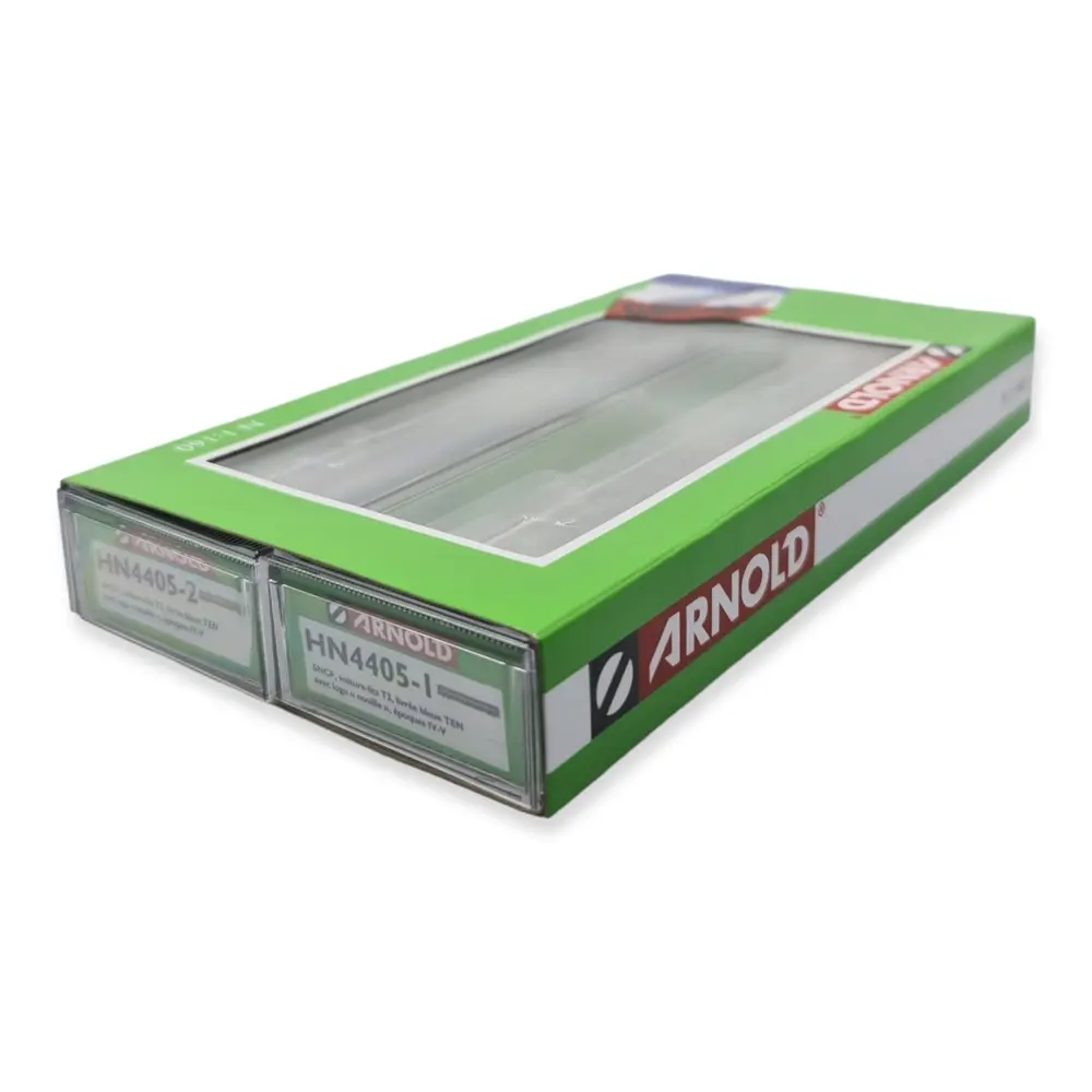 Set 2 voitures lits T2 - Arnold HN4405 - N 1/160 - SNCF - Ep V/VI - 2R - 3