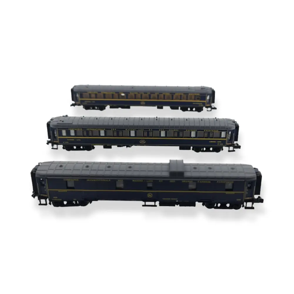 Coffret 3 voitures Train Bleu Arnold HN4401 - N 1:160 - CIWL - 3