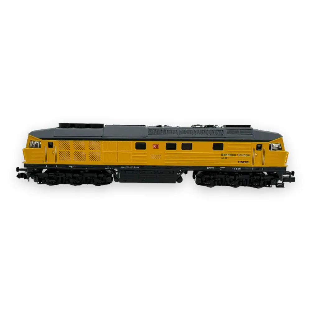 Locomotive diesel 233 493-6 Bahnbau - Arnold HN2601S - N 1/160 - DB - EP VI - DCC Son - 3