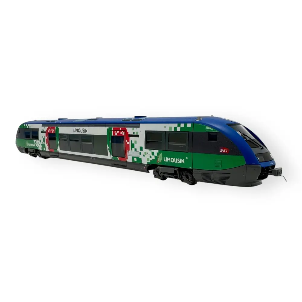 Autorail Diesel X73500 TER Limousin - Jouef HJS2467S- SNCF - HO 1/87 - EP VI - 2R - Digital Sound - 2