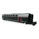 Coffret TGV Duplex Carmillon - Jouef HJ2451- HO 1/87 - SNCF - Ep VI - 2R - Analogique - 7