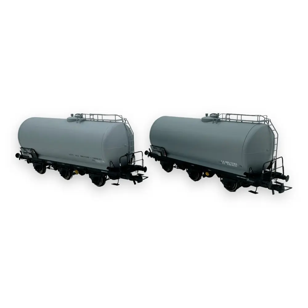 Set 2 wagons-citernes à 3 essieux - Jouef HJ6248 - HO 1/87 - SNCF - Ep IV - 2R - 2