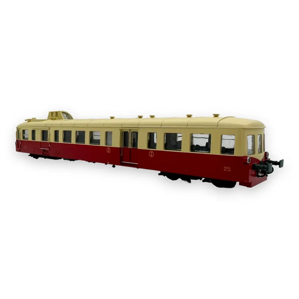 Autorail diesel X 3978 « Picasso », livrée rouge/beige - Jouef HJ2617 - HO 1/87 - SNCF - Ep III - Analogique - 2R - 2
