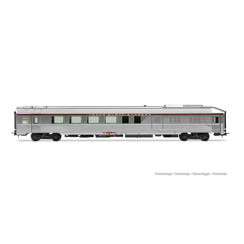 Coffret de voitures voyageurs 3 éléments - TEE "Jules Verne" - JOUEF HJ4206HM - SNCF - HO 1/87 - EP. IV - 2R - 4