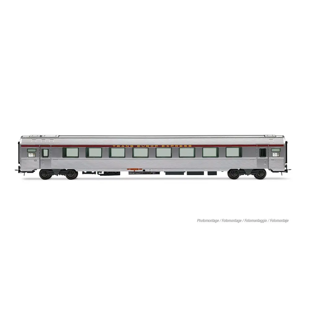 Coffret de voitures voyageurs 3 éléments - TEE "Jules Verne" - JOUEF HJ4206HM - SNCF - HO 1/87 - EP. IV - 2R - 3