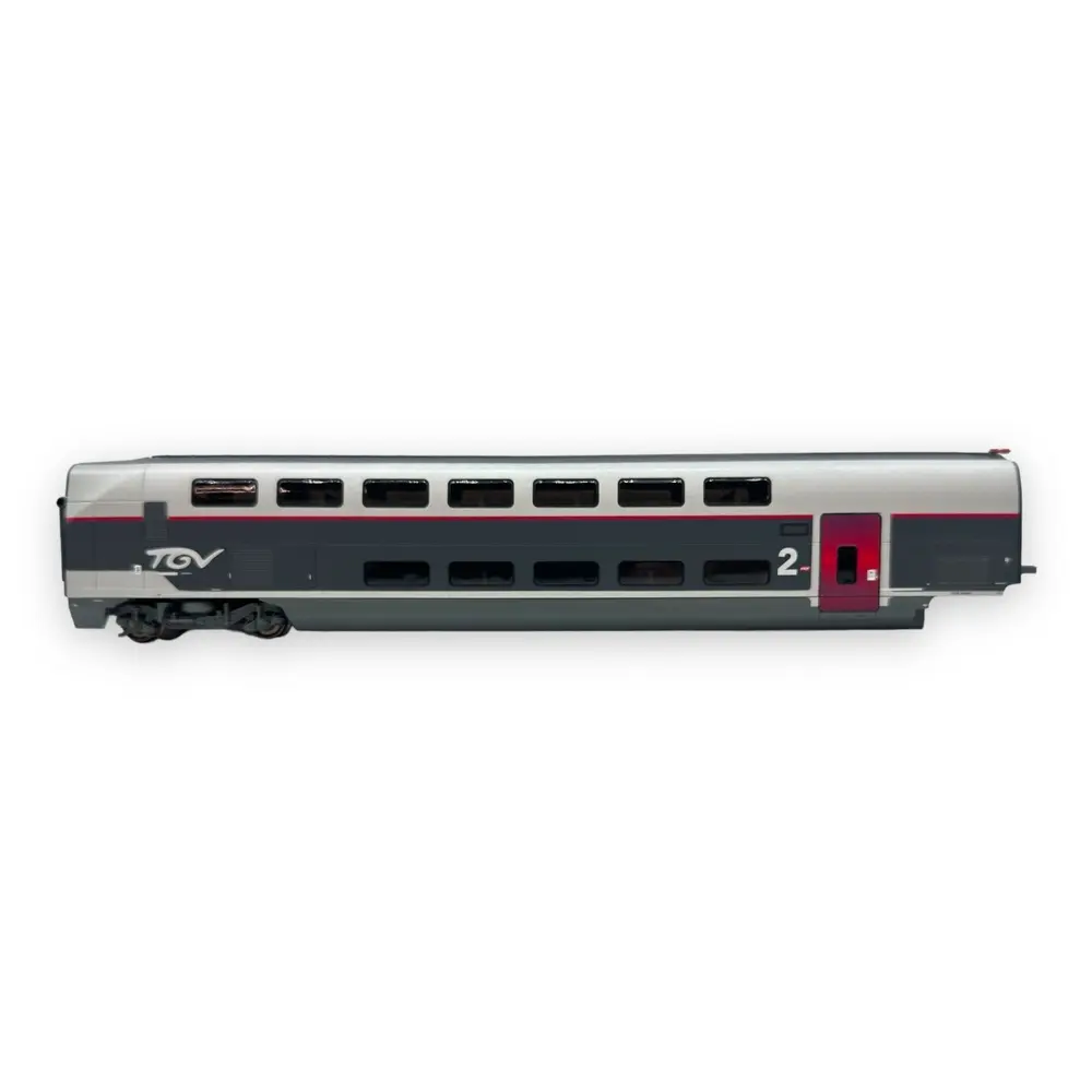 Coffret TGV Duplex Carmillon - Jouef HJ2451- HO 1/87 - SNCF - Ep VI - 2R - Analogique - 11