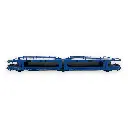 Wagon porte-autos type Laeks à 3 essieux "Brambles" - Jouef HJ6267 - HO 1/87 - SNCF - Ep IV - 2R - 3