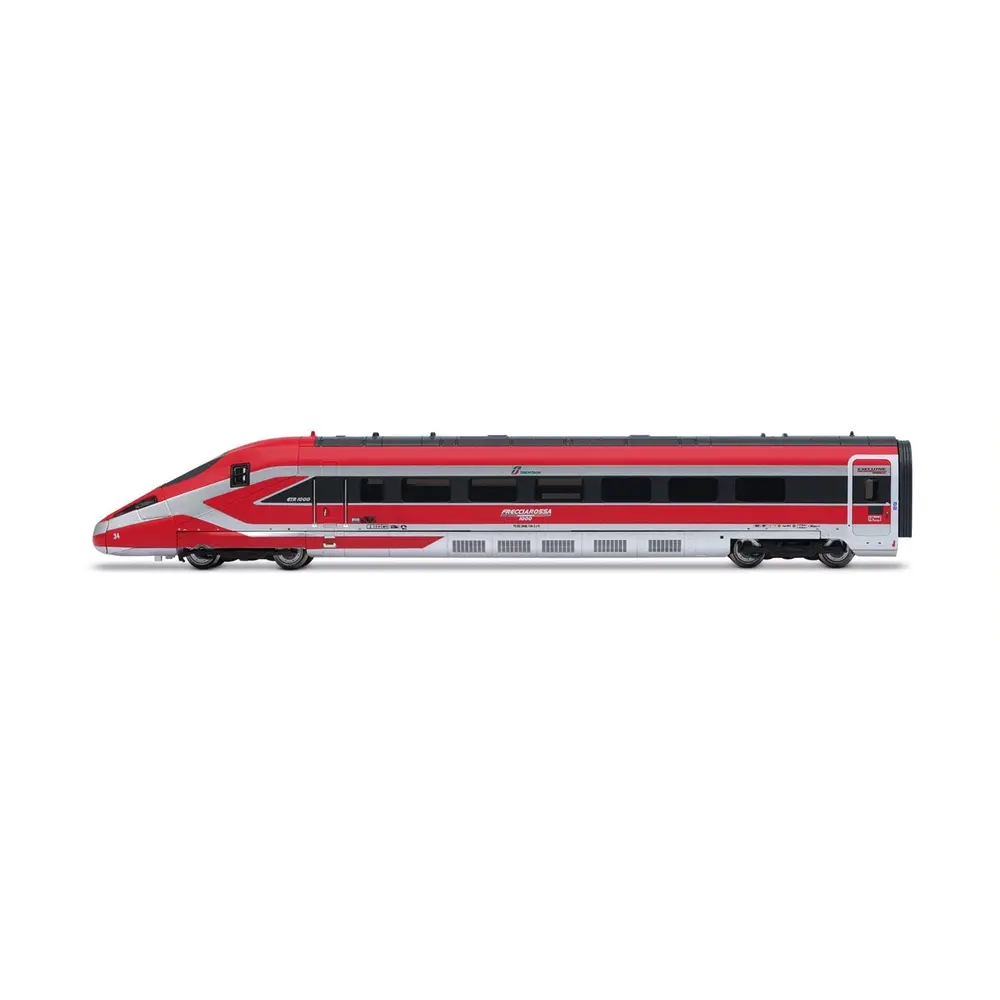 Coffret 4 éléments TGV « Frecciarossa 1000 » nouvelle livrée - Arnold HN2619S - N 1/160 - FS - Ep VI - Digital sound - 2R - 2