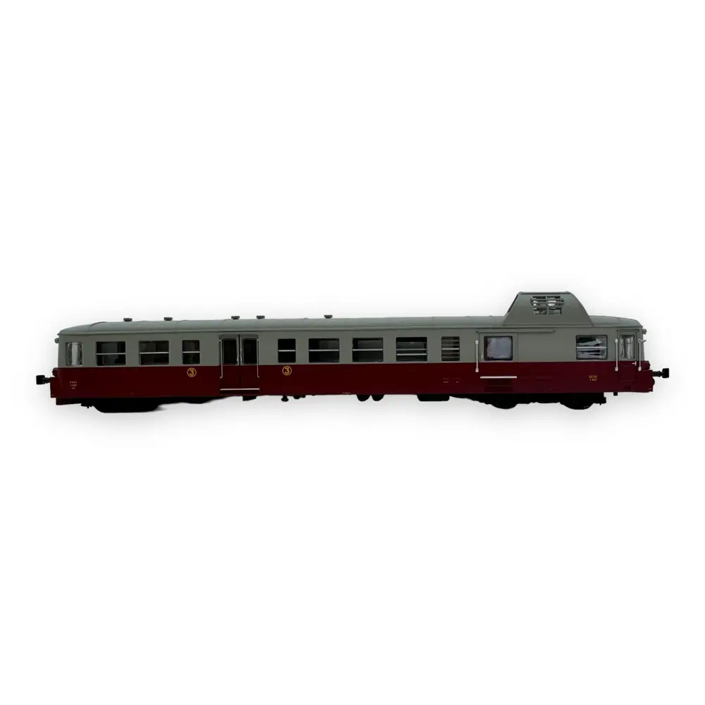 Autorail diesel X 3829 « Picasso », livrée rouge rubis/gris perle - Jouef HJ2616 - HO 1/87 - SNCF - Ep III - Analogique - 2R - 3