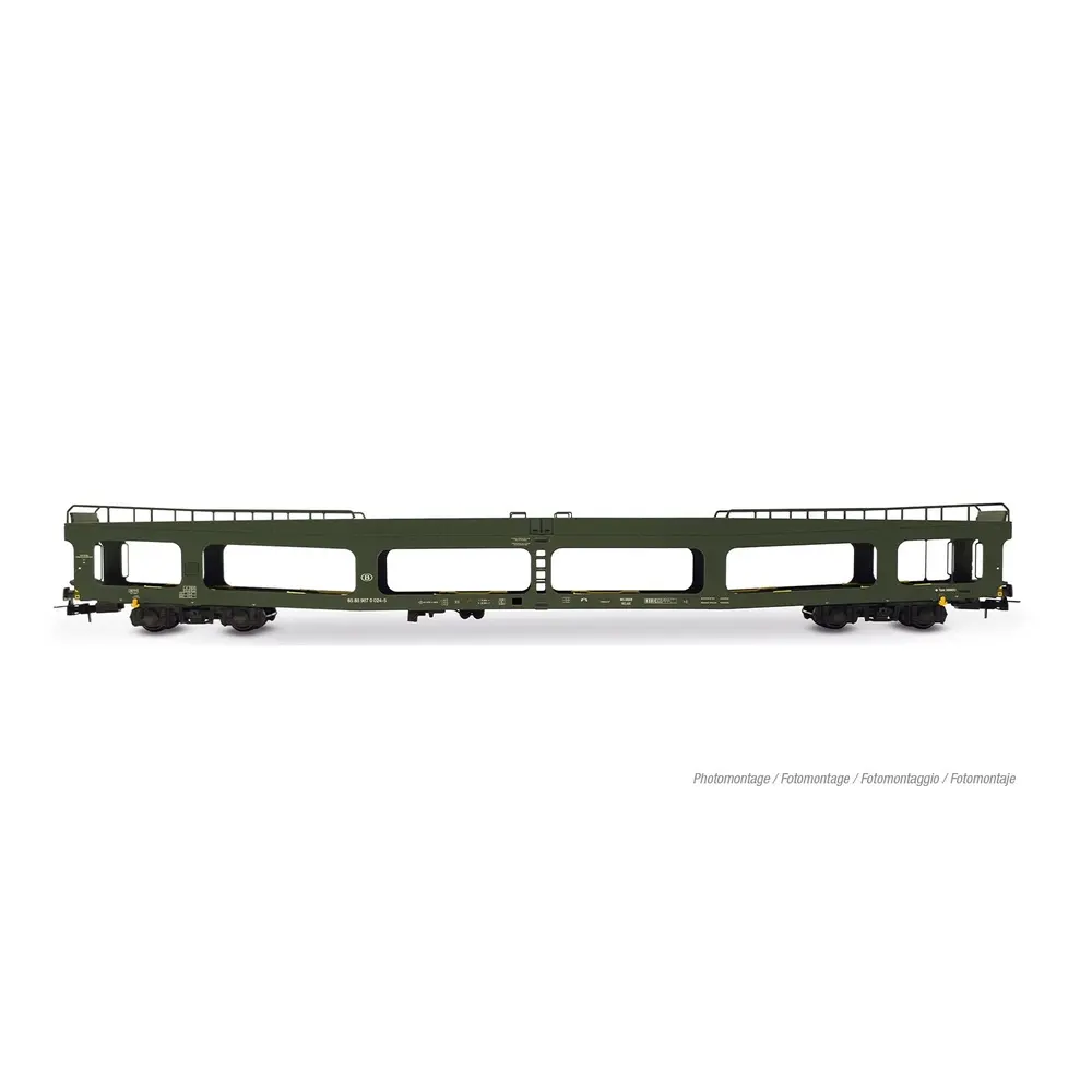 Coffret « Train Auto-Couchette » - Jouef HJ4207 - HO 1/87 - SNCF/SNCB - EP IV-V - Analogique - 4