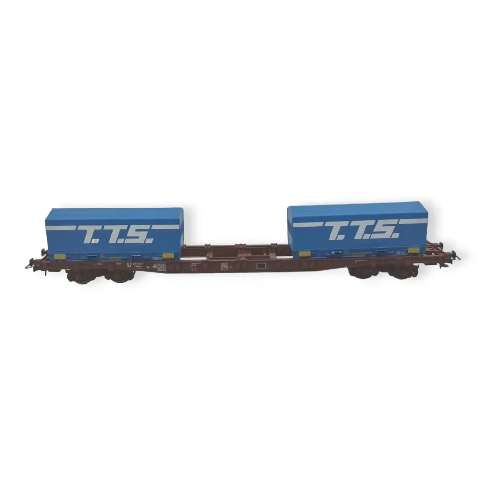 Wagon porte-conteneurs S70 "T.T.S." JOUEF 6259 | SNCF | HO 1/87 - 3
