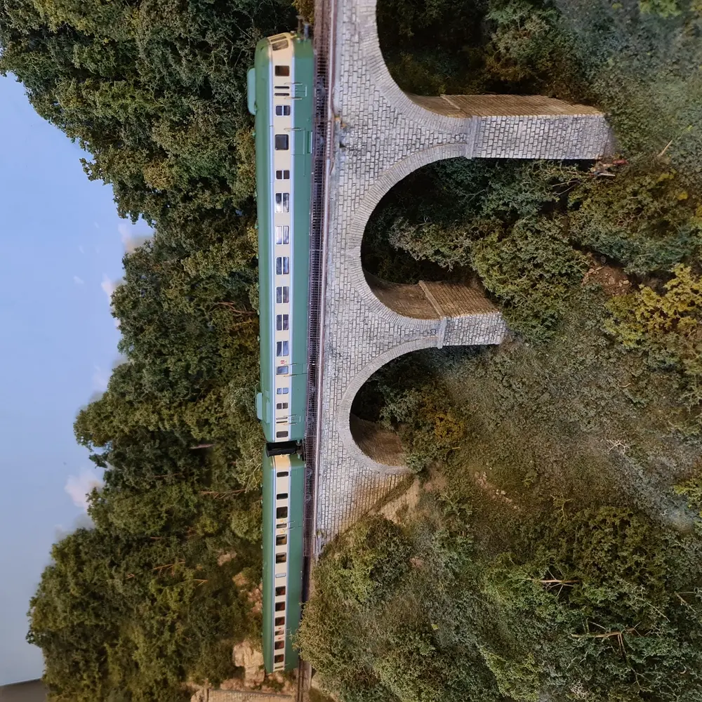 Autorail diesel RGP II avec remorque - Jouef HJ2429S - HO 1/87 - SNCF - 5