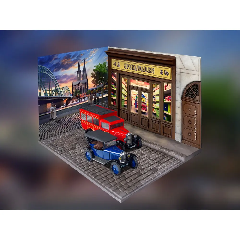 Diorama Des Villes D'Europe - 250x375x70mm - Heller 81256 - 1/24 - 4