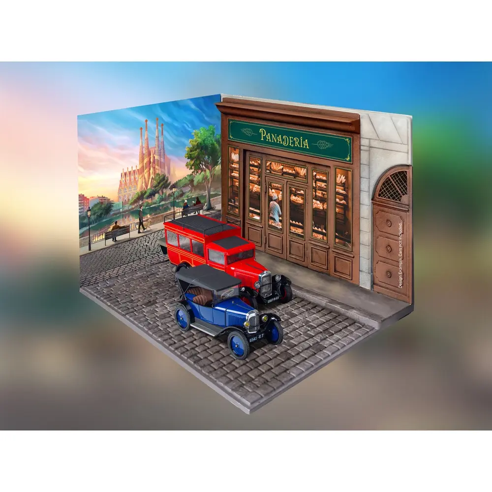 Diorama Des Villes D'Europe - 250x375x70mm - Heller 81256 - 1/24 - 6