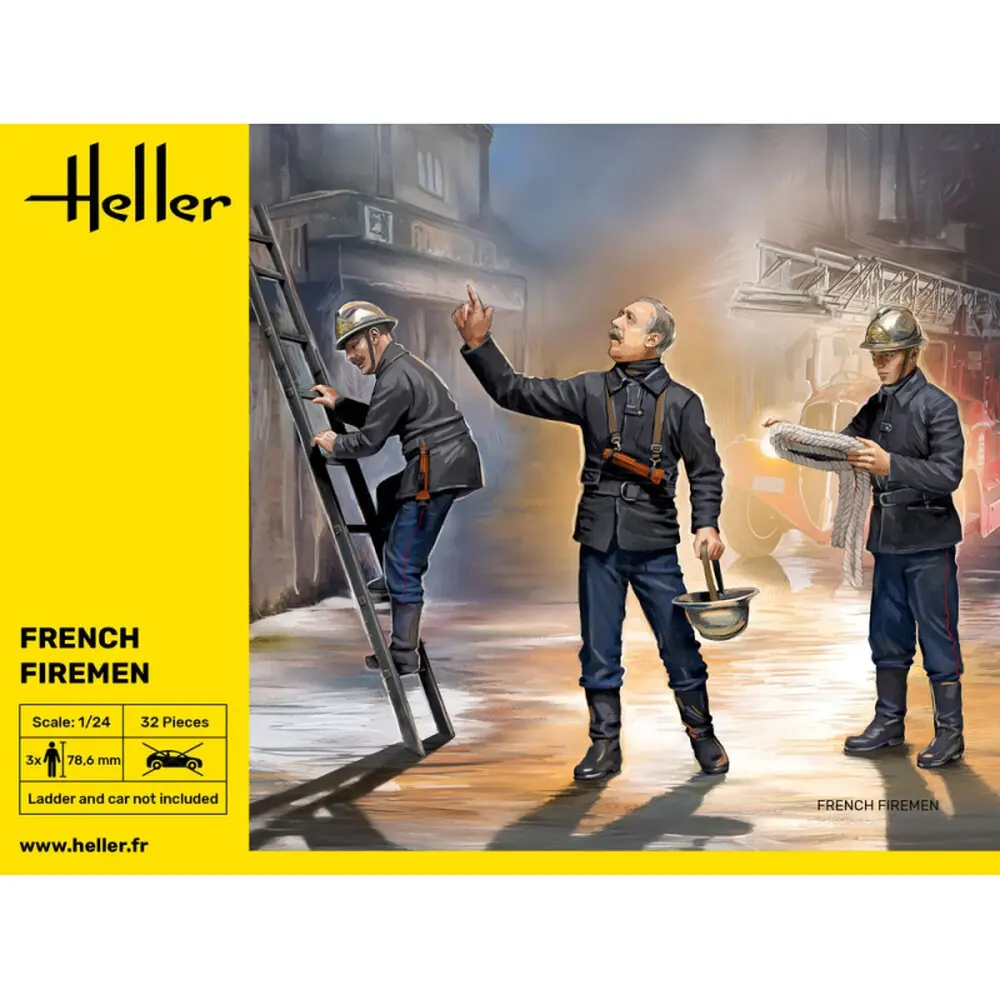Pompiers - Heller 82753 - 1/24 - 2