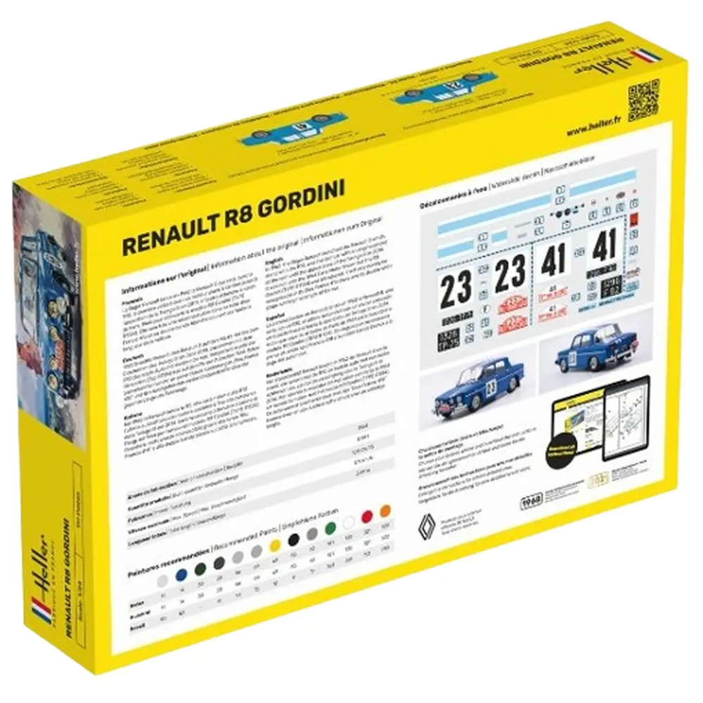 Renault R8 Gordini - Heller 80700 - 1/24 - 2
