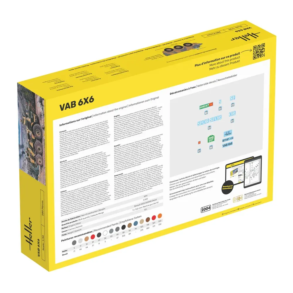 VAB 6x6 - Heller 81141 - 1/35 - 2
