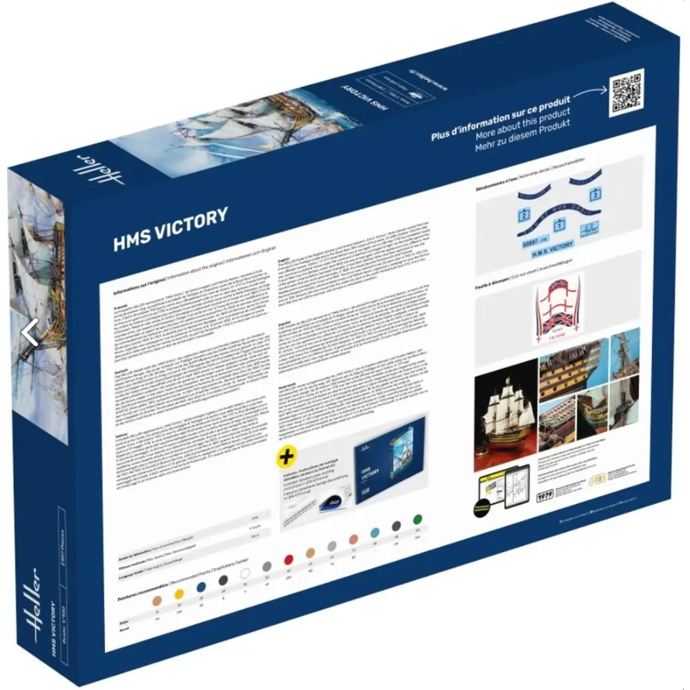 Bateau HMS Victory - Heller 58897 - 1/100 - 3