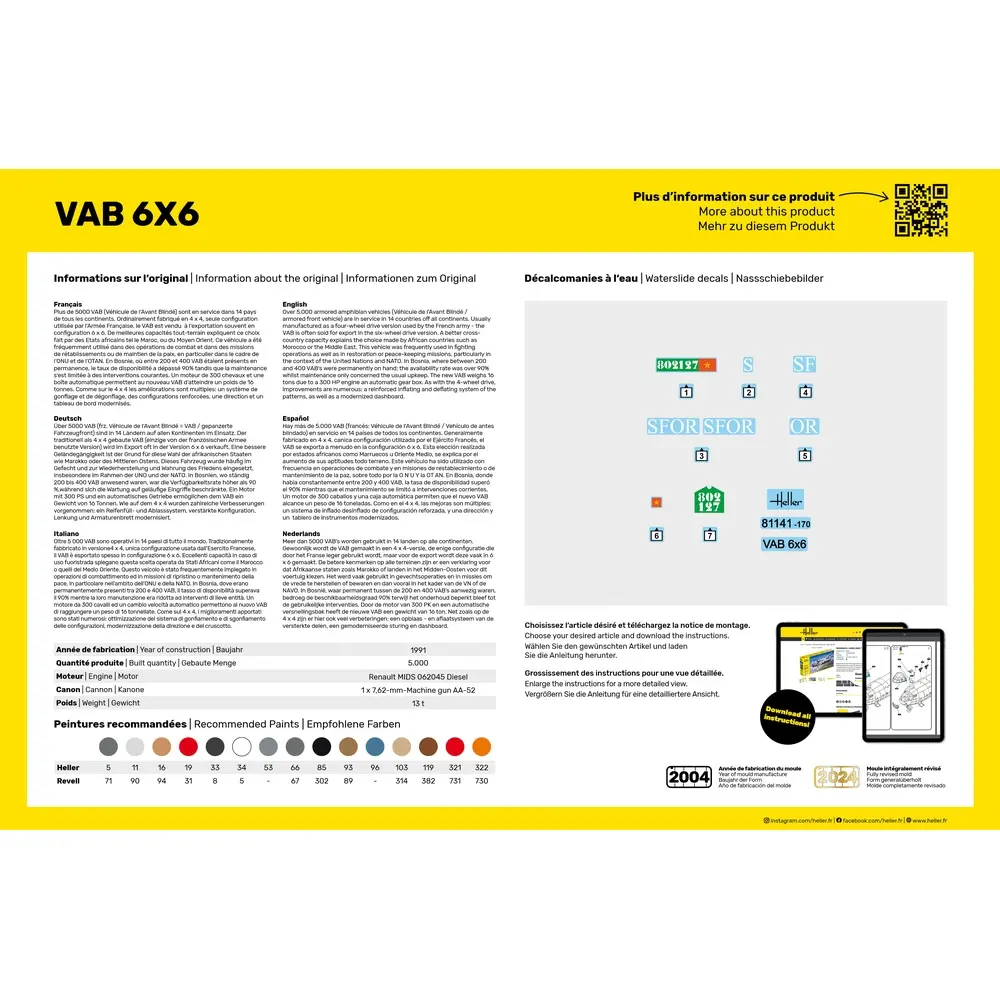VAB 6x6 - Heller 81141 - 1/35 - 4
