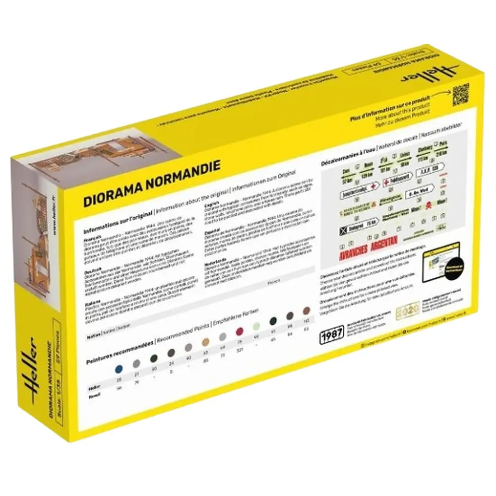 Diorama Normandie 1944 - Heller 81250 - 1/35 - 2