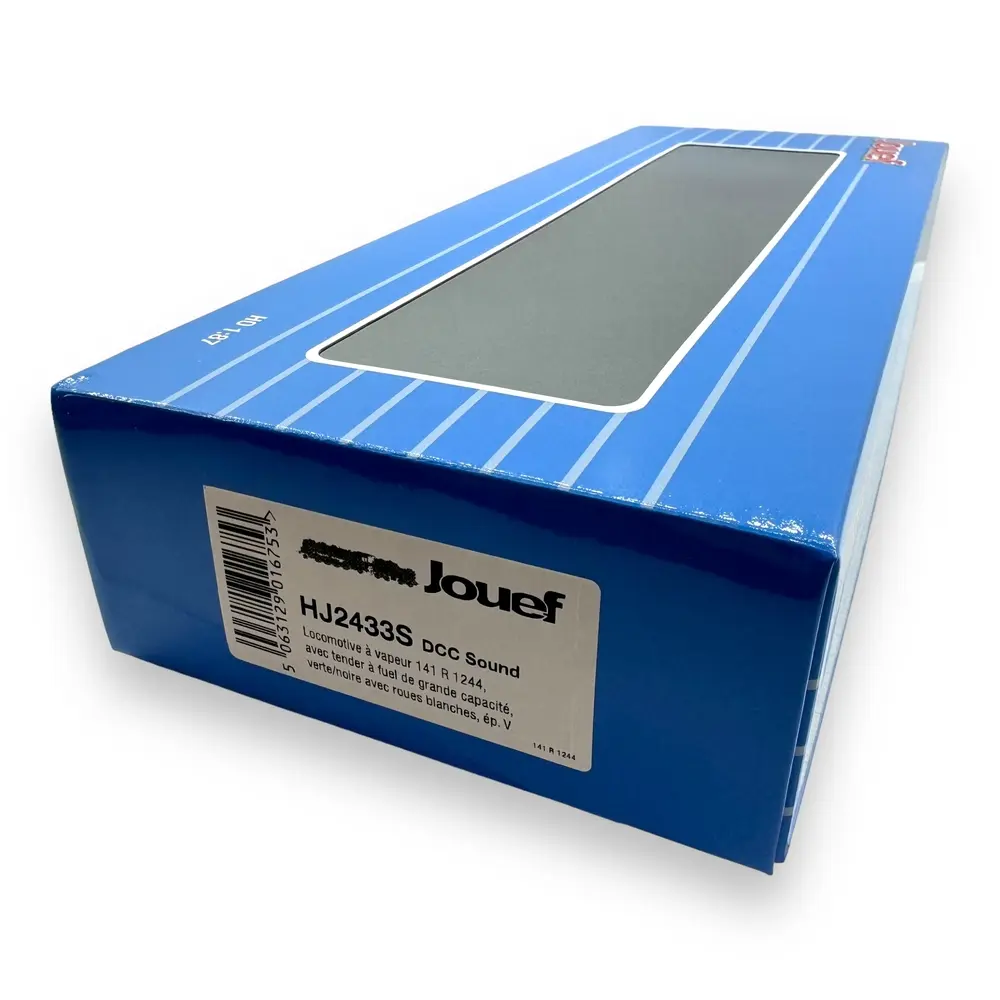 Locomotive à vapeur 141 R 1244 - Jouef HJ2433 - HO 1/87 - SNCF - Ep V - Analogique - 2R  - 4