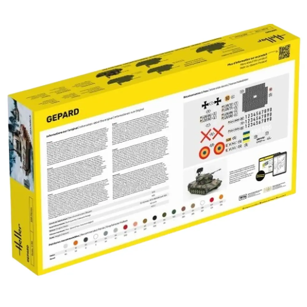 Char à canon Anti-aérien "Guépard" - Heller 81127 - 1/35 - 2