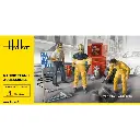 Equipe de Course + Accessoires - 185x375x45mm - Heller 82750 - 1/24 - 3