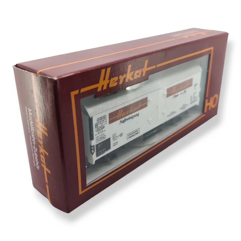 Wagon Nettoyeur avec Réservoir pour liquide - 2 rails HERKAT HO1306 | HO  - 4