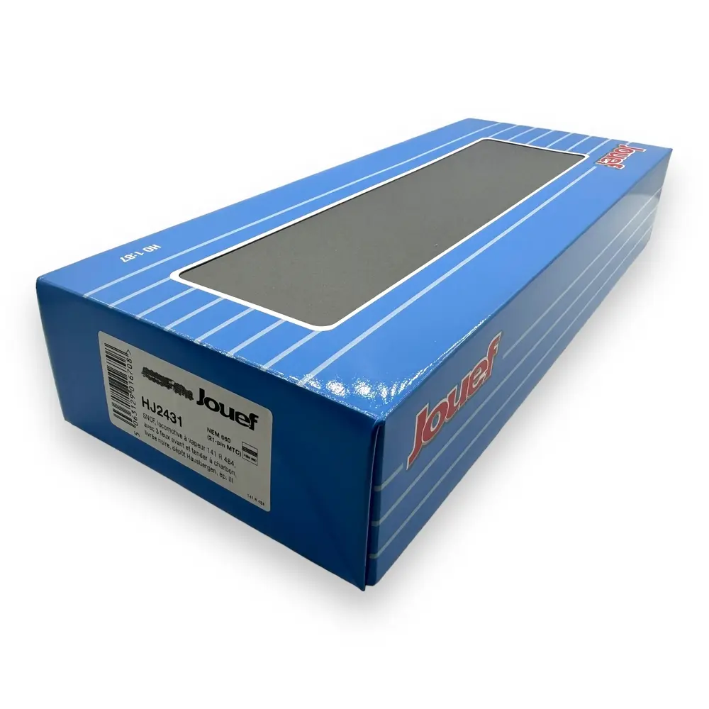 Locomotive à vapeur 141 R 484 - Jouef HJ2431 - HO 1/87 - SNCF - Ep III - Analogique - 2R - 4