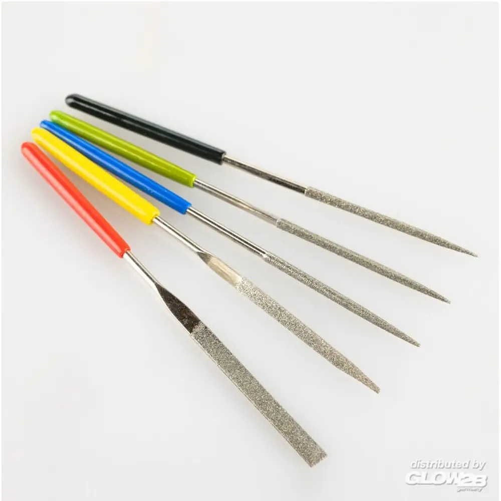 Jeu de limes diamantées 100 mm - HELLER 99005 - 2