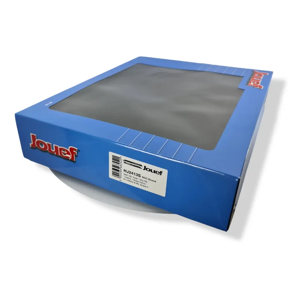 TGV Duplex OUIGO - 4 éléments DCC SON Jouef HJ2413S - HO 1/87 - SNCF EP VI - 4