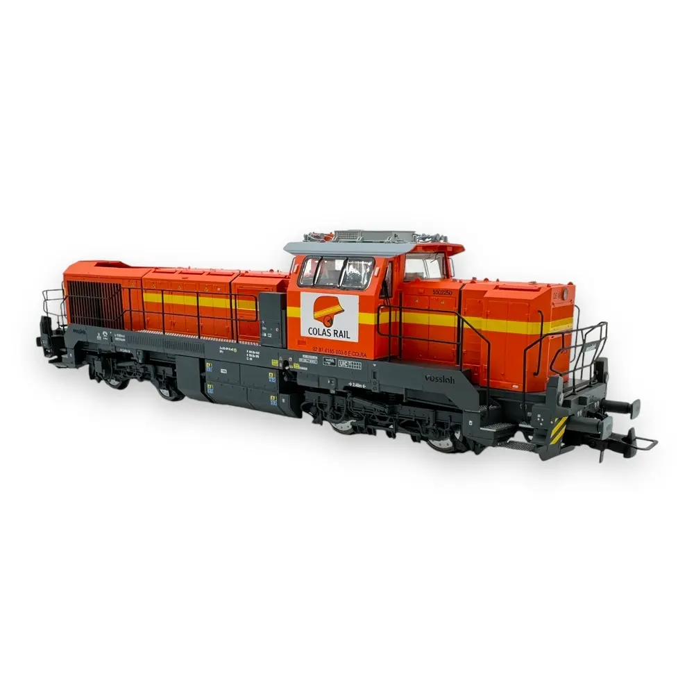 Locomotive Diesel VOSSLOH DE 18 - Jouef HJ2440 - COLAS RAIL - HO : 1/87  - EP VI - 2R - Analogique - 2