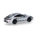 Porsche 911 (991) Carrera 4 S, argent - Herpa 430418 - HO 1/87 - 2
