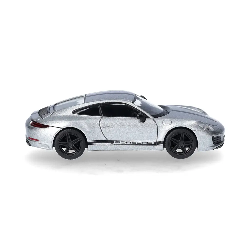 Porsche 911 (991) Carrera 4 S, argent - Herpa 430418 - HO 1/87 - 4