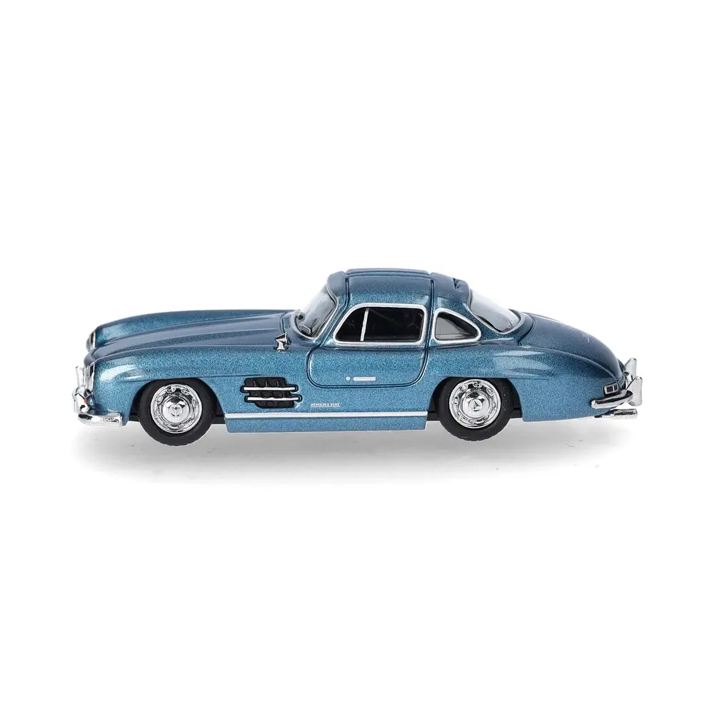 Mercedes Benz 300 SL coupé, bleu métallisé, 1954 - Herpa 430975-002 - HO 1/87 - 3